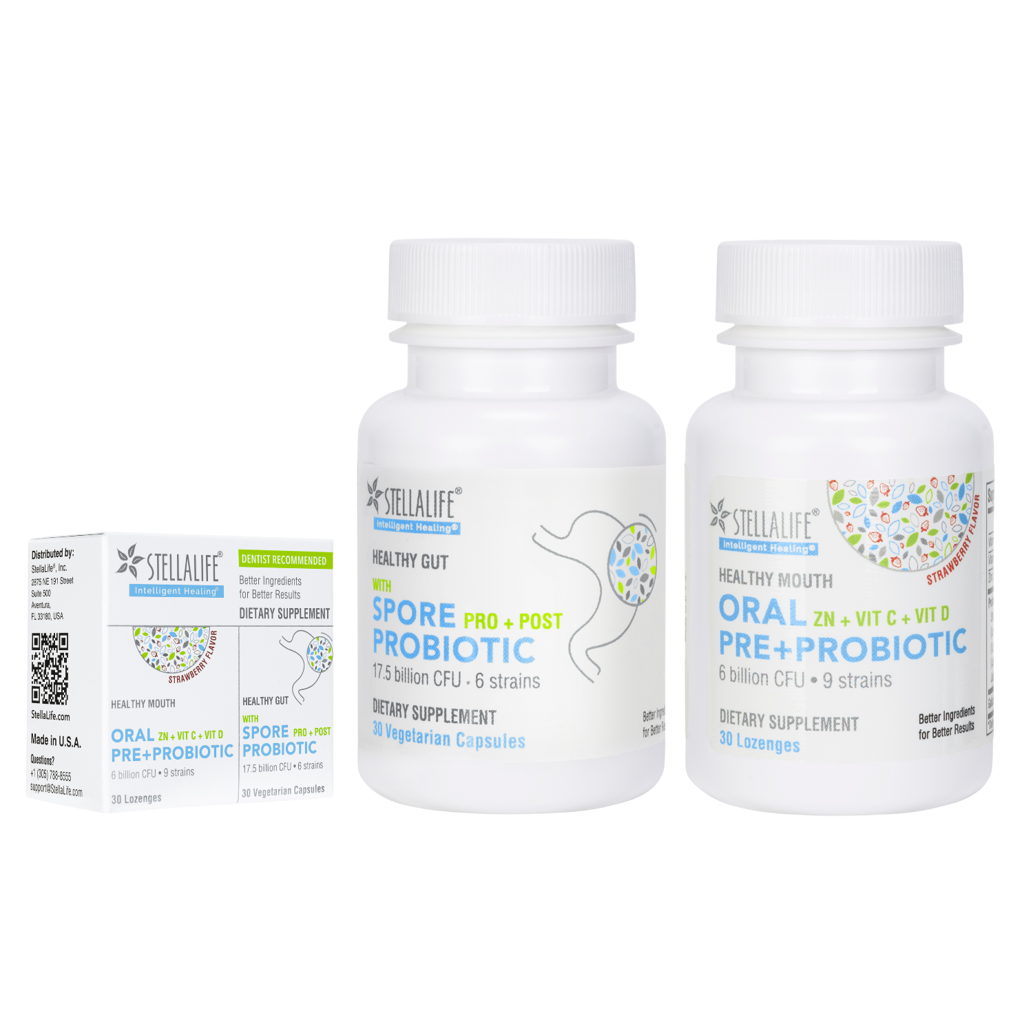 The Symbiotic Symphony of Combining Oral and Gut Probiotics for Overall Health Image