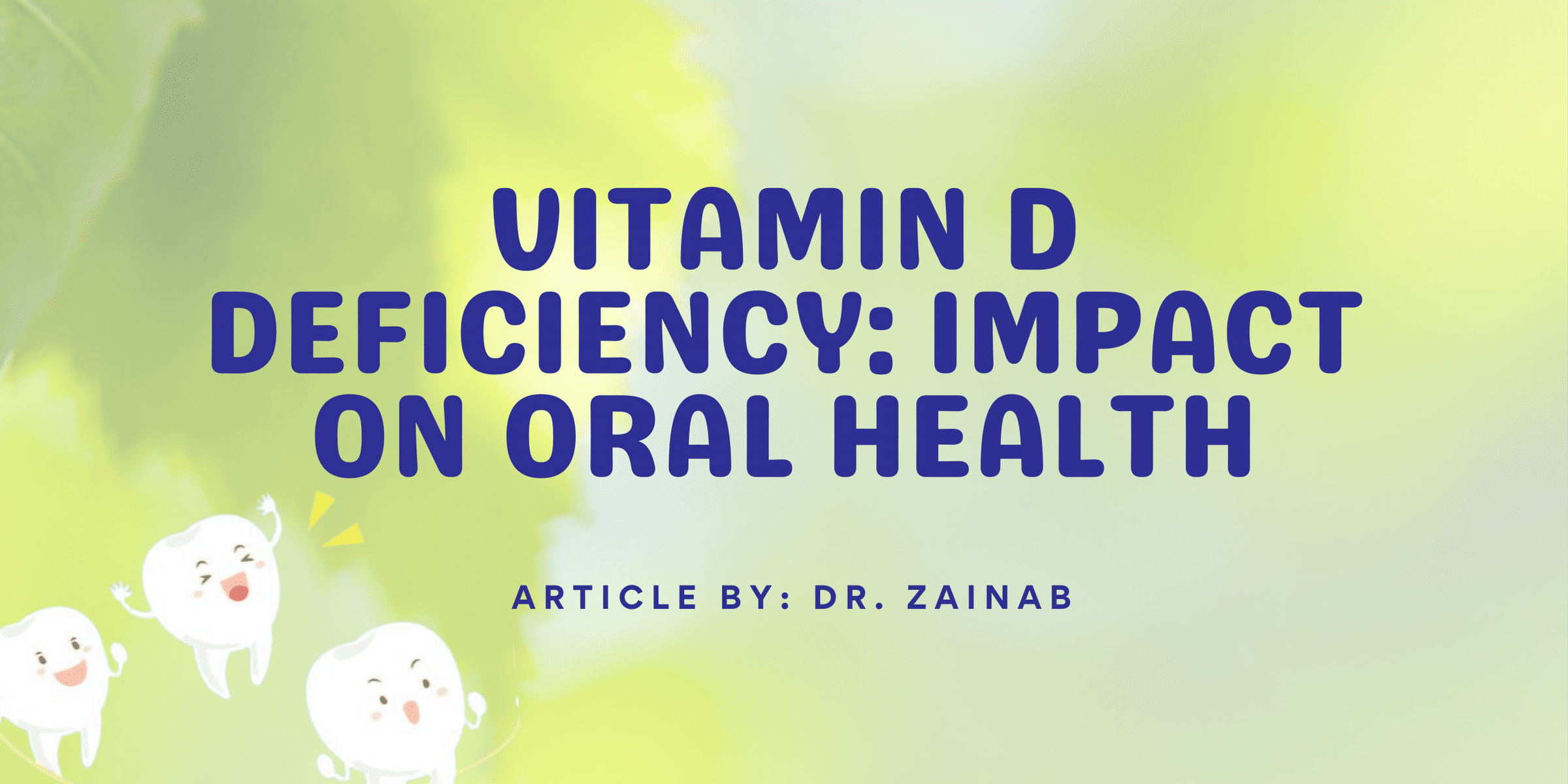 Vitamin D Deficiency Impact On Oral Health Image