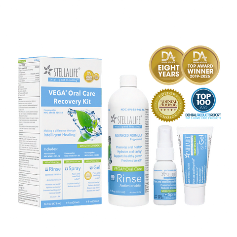 VEGA Recovery Kit - Dry Mouth Socket Lichen Planus Dental StellaLife
