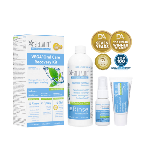 VEGA Recovery Kit - Dry Mouth Socket Lichen Planus Dental StellaLife