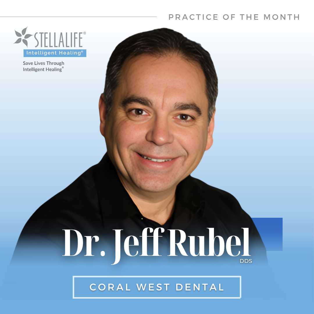 "StellaLife has become an essential tool within our arsenal of patient care products.." - - Dr. Jeff Rubel Image