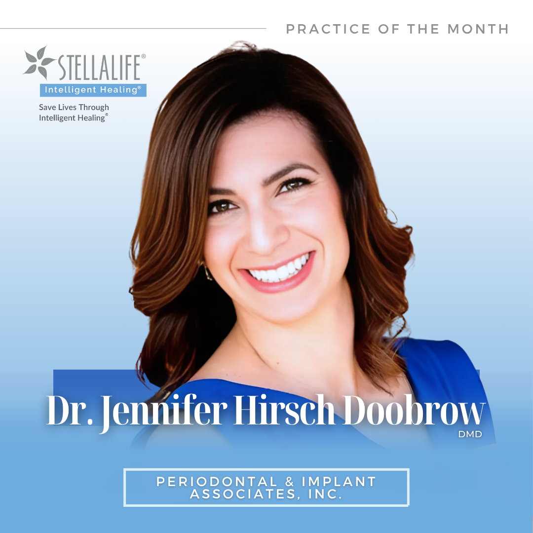 StellaLife played a pivotal role in enriching the lives of dental implant patients - - Dr. Jennifer Hirsch Doobrow Image
