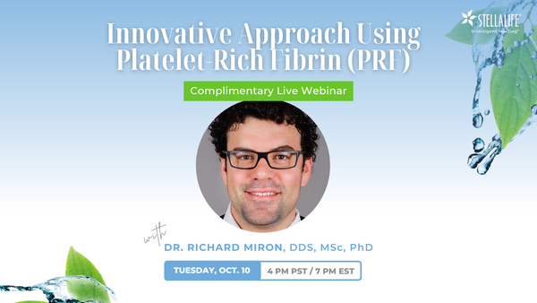 Innovative Approach Using Platelet-Rich Fibrin (PRF) - Vitamin D Deficiency and Early Implant Failure. What Every Clinician Must Know with Dr. Miron