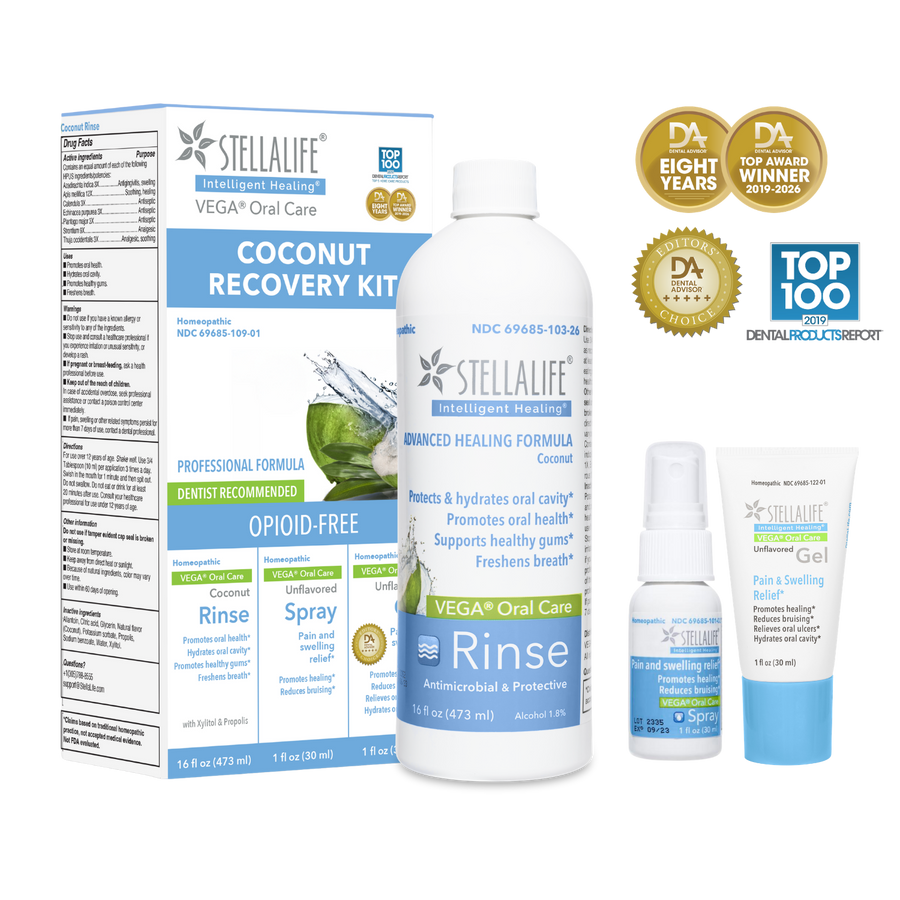 StellaLife® VEGA® Oral Care Coconut Recovery Kit