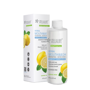 StellaLife® Vega® Oral Care Herbal Lemon Mint Mouthwash