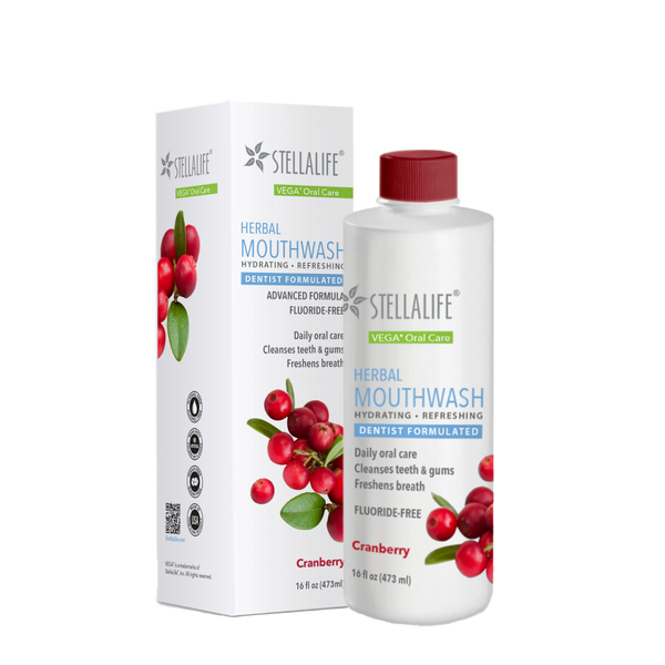 StellaLife® Wellness Herbal Cranberry Mouthwash (Not Professional Formula)